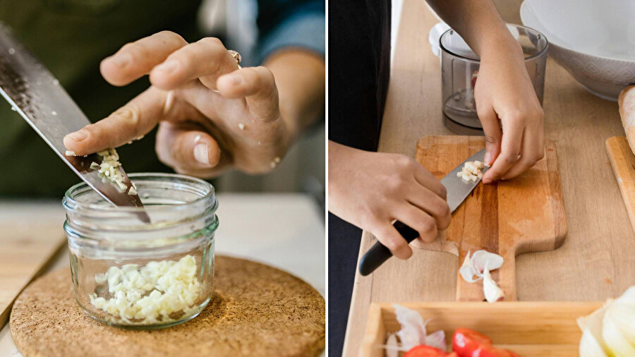 ​Sarımsağın doğranış şekilleri yemeklerin tadını nasıl değiştiriyor?