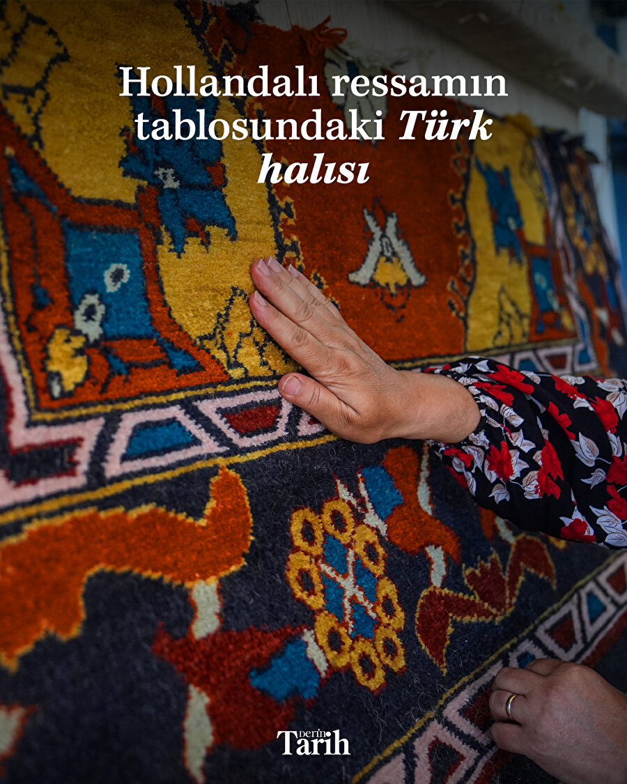 Hollandalı ressamın tablosundaki Bergama halısı, doğduğu topraklarda yeniden dokunuyor