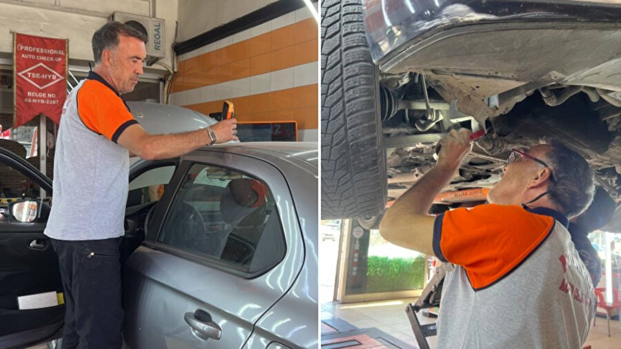 7 araçtan parça birleştirip otomobil yaptılar.