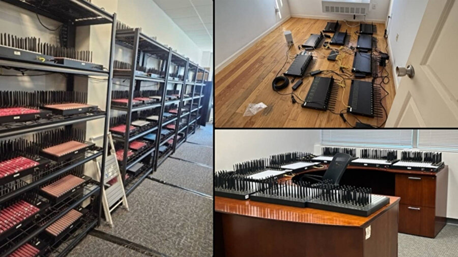 ABD Gizli Servisi, New York'u tehdit eden telekomünikasyon ağını çökerttiğini açıkladı.