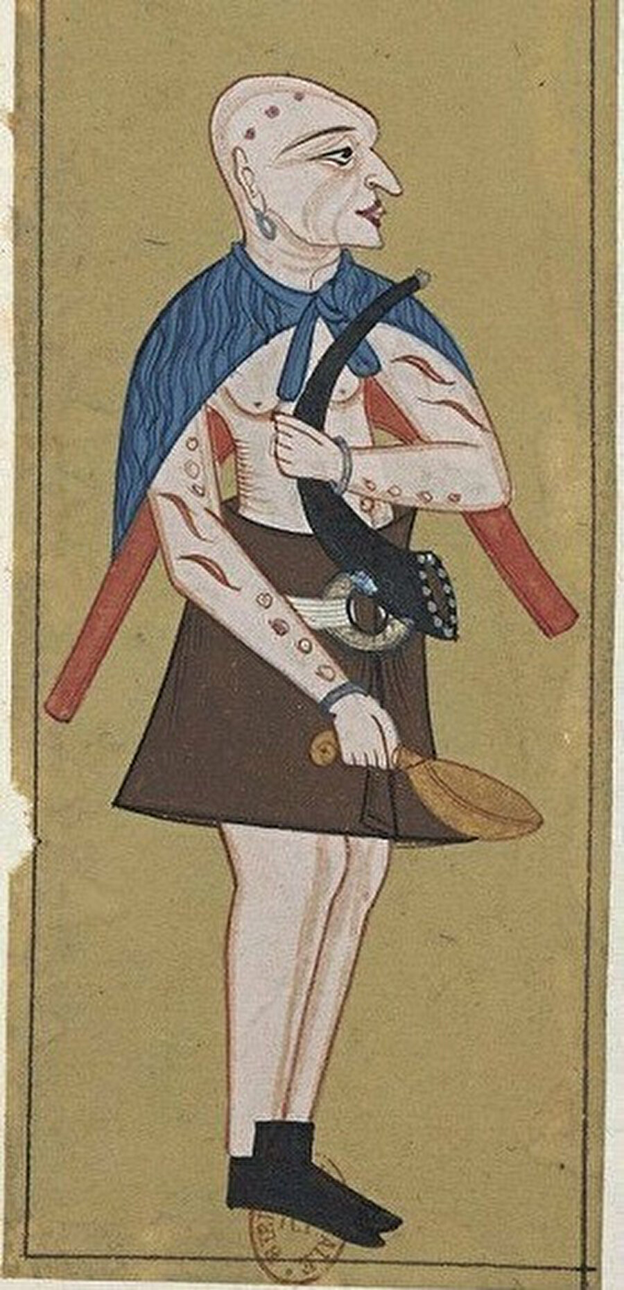 Kalenderî bir derviş.