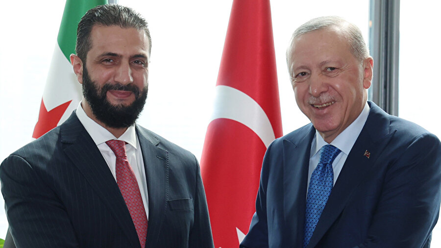 Cumhurbaşkanı Erdoğan, Suriye Cumhurbaşkanı Şara ile görüştü