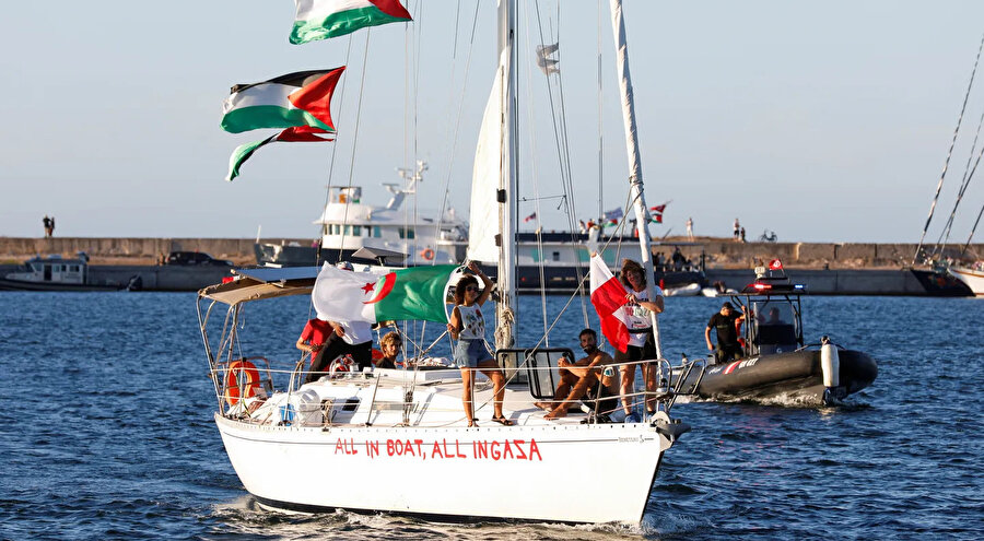 SUMUD FİLOSU NEDİR? Neyi amaçlıyor? Gazze'ye ne zaman varacak? Sumud Filosu'nda kimler var?