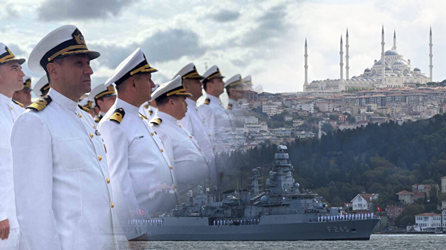 Preveze Deniz Zaferi’nin 487’ıncı yıldönümü 15 geminin Boğaz’dan geçişiyle kutlandı