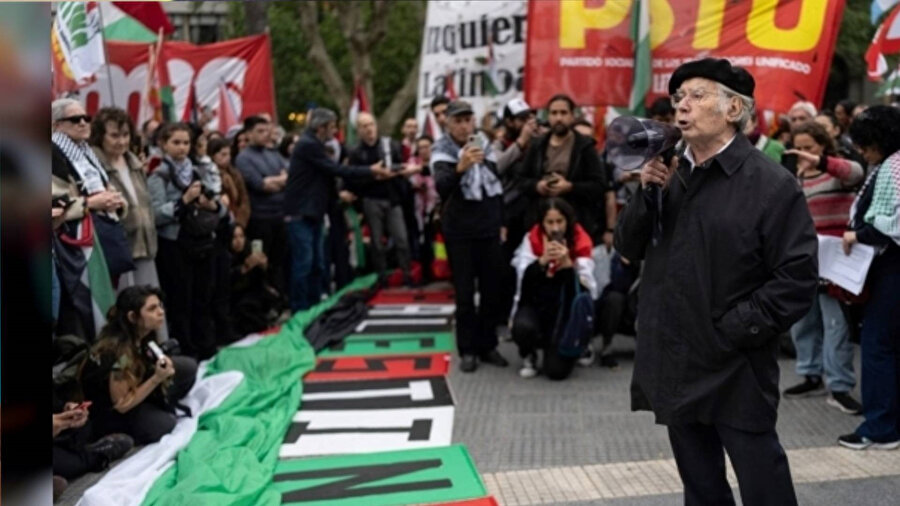 Arjantinli Nobel Barış Ödülü sahibi Adolfo Perez Esquivel