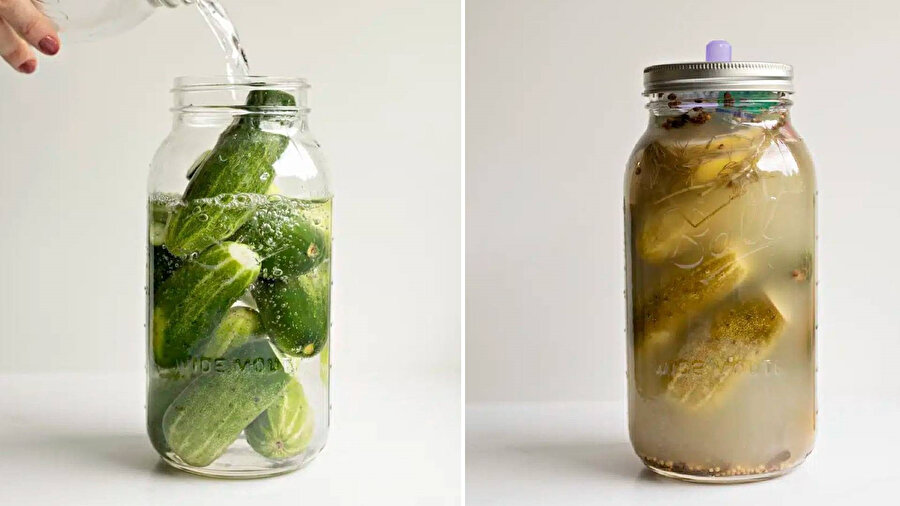 Turşuya ne kadar sirke ve tuz konmalı? İşte kavanoz boyutuna göre doğru ölçüler