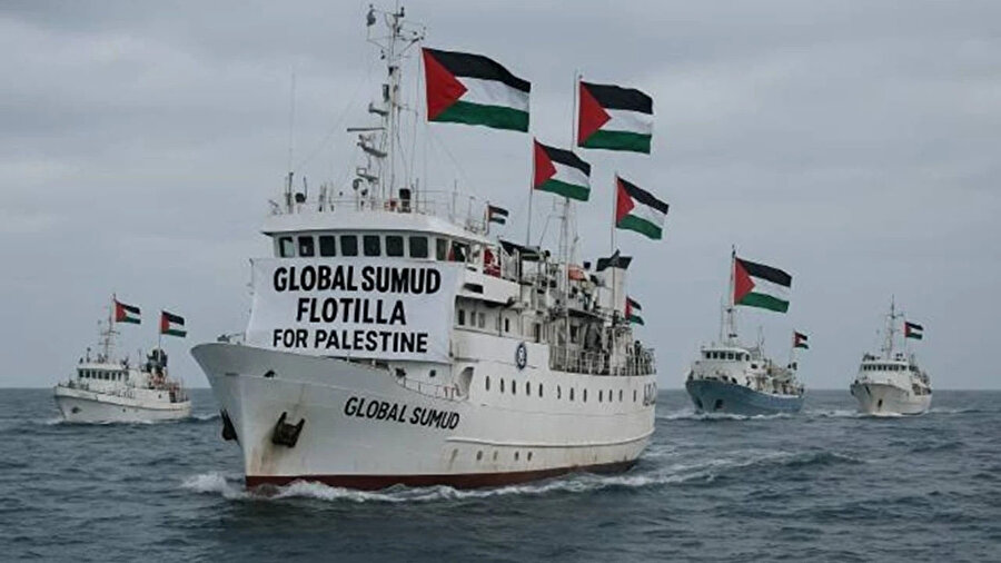 Sumud Filosu'nda son durum | SUMUD FİLOSU NEDİR? Gazze'ye ne zaman varacak? Filoda kimler var?