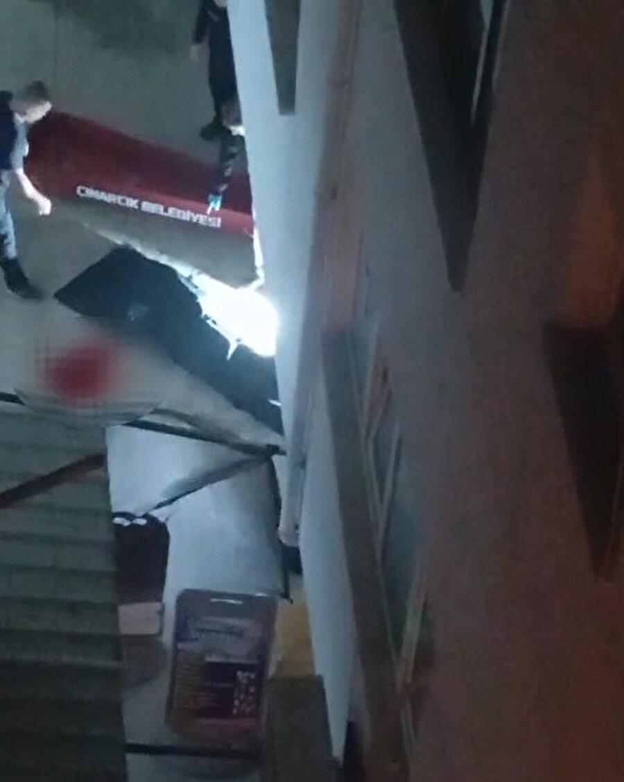 Güllü'nün düştükten sonraki görüntüleri ortaya çıktı