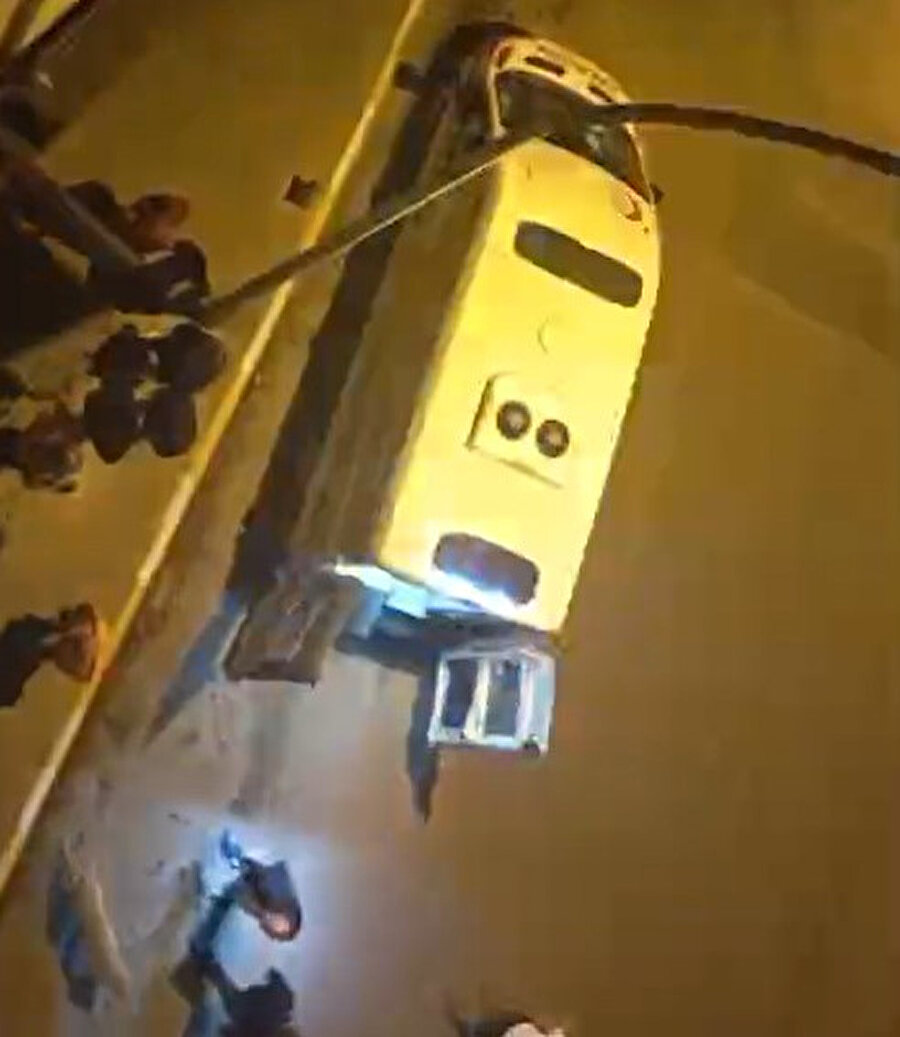 Güllü'nün düştükten sonraki görüntüleri ortaya çıktı