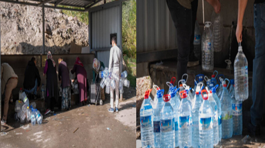 Ankara'da su kesintisi: Vatandaşlar çeşmelere akın etti