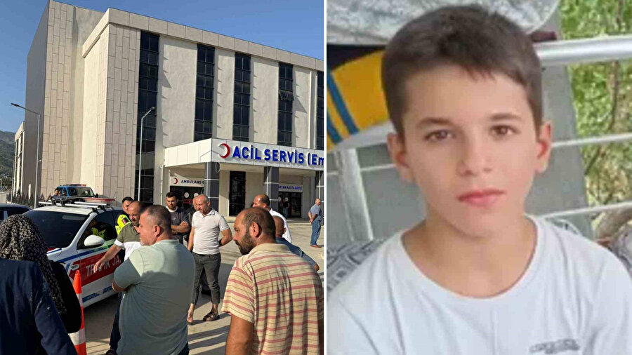 13 yaşındaki Mehmet A., komşusuna ait motosikleti izinsiz alıp gezdiği sırada kaza yaptı.