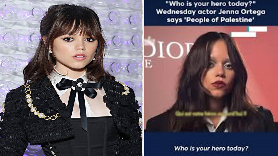 Jenna Ortega'dan Filistin halkına övgü dolu sözler
