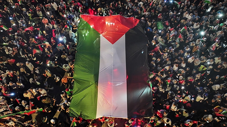 İstanbul Gazze yürüyüşü