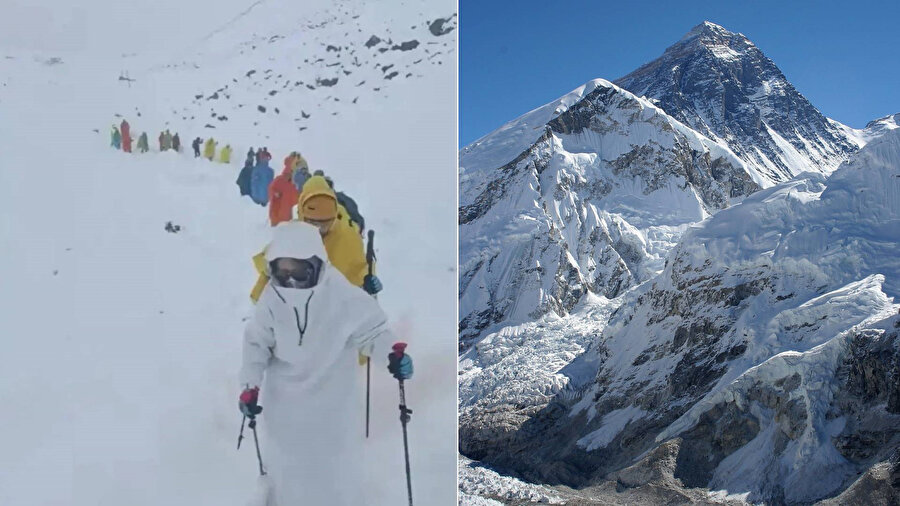 Mahsur kalan 200 dağcı kurtarıldı