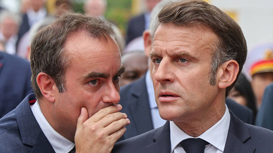 Sebastien Lecornu ve Emmanuel Macron