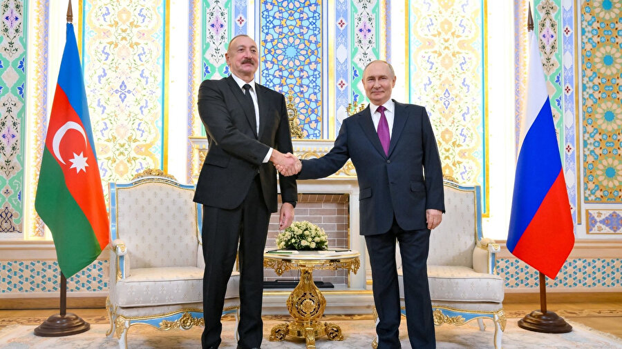 İlham Aliyev ve Vladimir Putin
