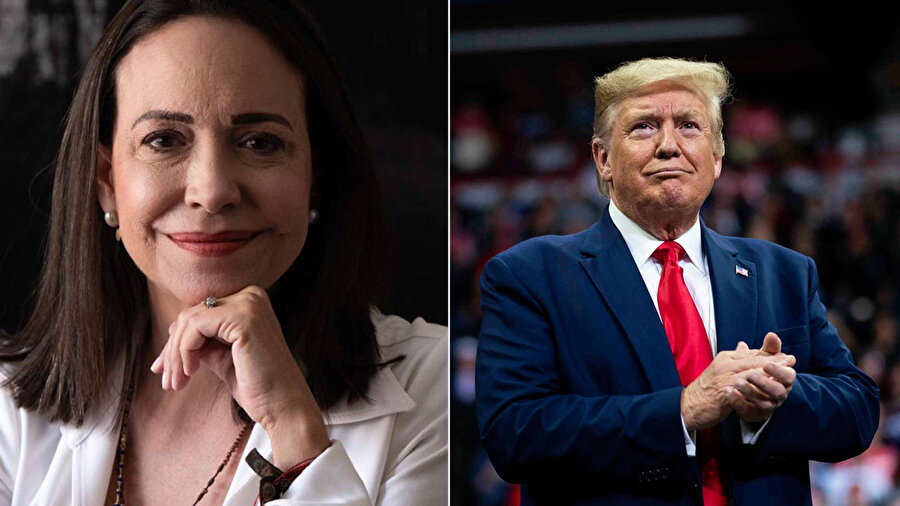 Nobel'i kazanan Machado ödülünü Trump'a ithaf etti