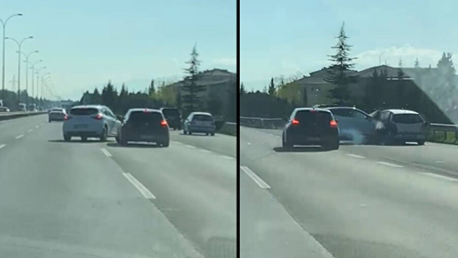 TEM Otoyolu’nda maganda dehşeti