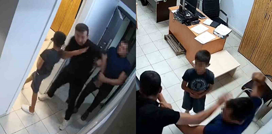 Karakolda aile içi kavga