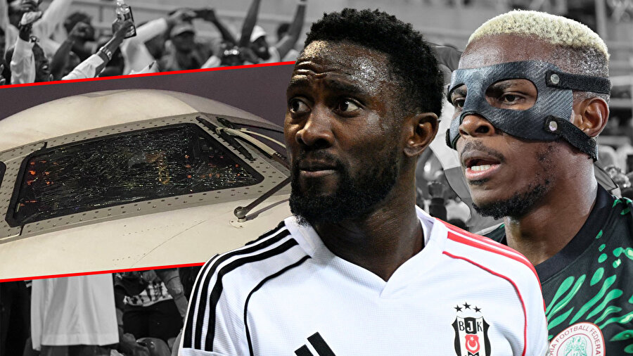 Nijerya Milli Takımı’nda korku dolu anlar: Osimhen ve Ndidi’nin uçağı acil iniş yaptı