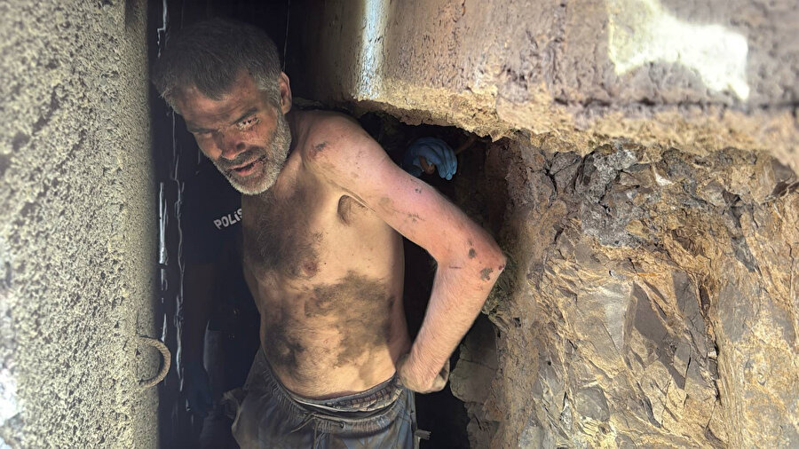 Tünelde günlerce mahsur kalan adam Portekizli bir turist çıktı

