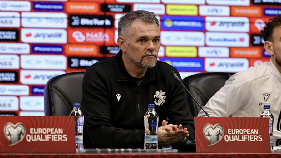  Gürcistan Milli Takımı Teknik Direktörü Sagnol: Beklentimiz büyük ve bunu yaron kanıtlayacağız