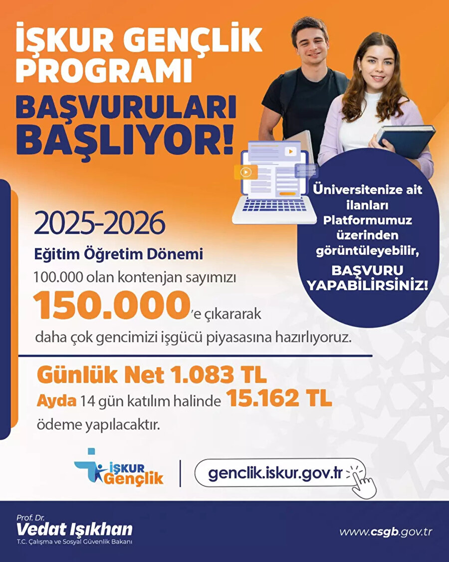 İŞKUR Gençlik Programı