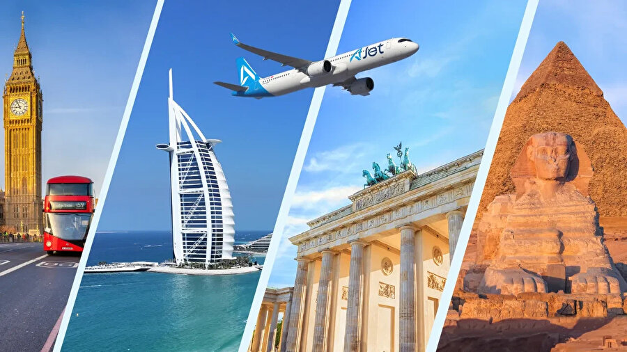 AJet'ten Fırsat Kampanyası : Yurt Dışı Biletler 9 Dolardan Başlıyor! Kampanya için son gün