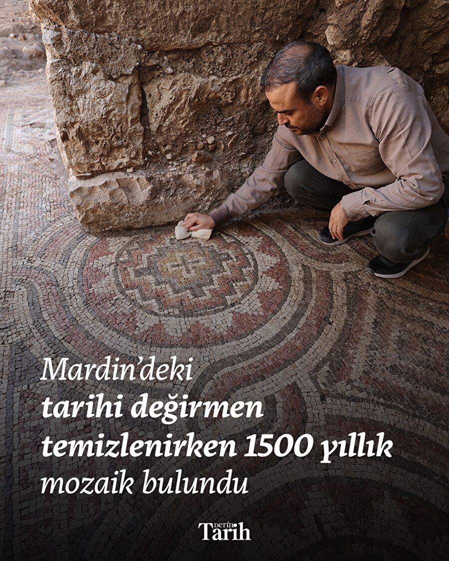 Mardin'de büyük keşif: 1500 yıllık eser ortaya çıkarıldı