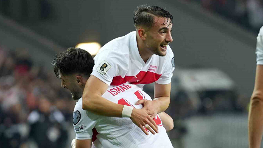 Yunus Akgün, milli formayla üçüncü gol sevincini yaşadı
