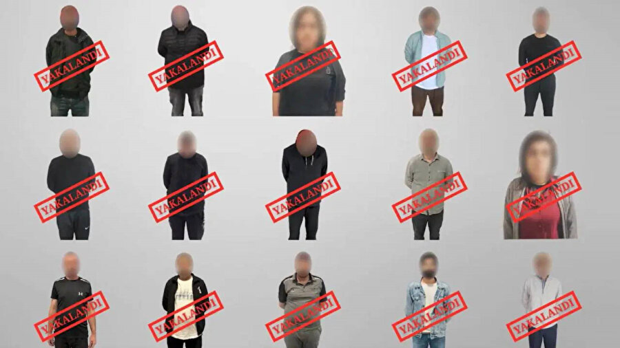 Kırmızı bültenle ve ulusal seviyede aranan 15 kişi Türkiye'ye getirildi