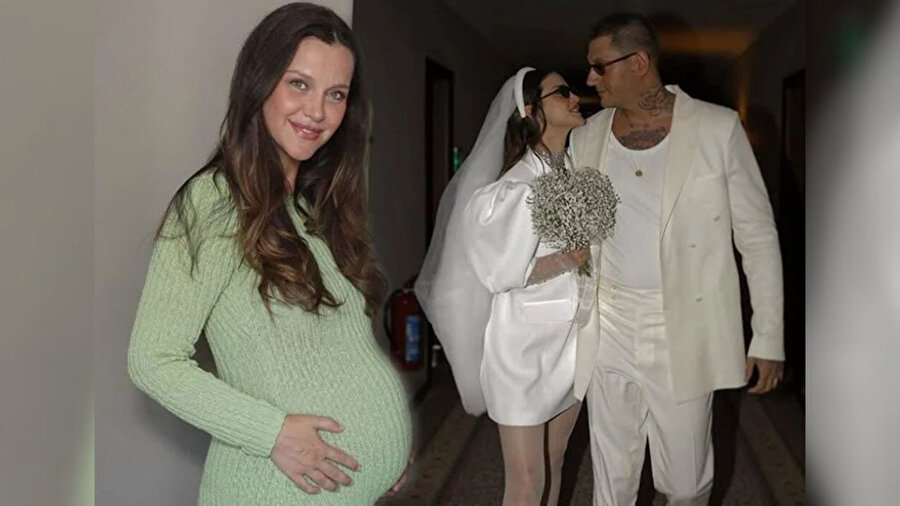 Ünlü oyuncu kızını kucağına aldı