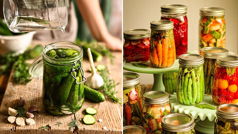 Laktofermente turşu nasıl yapılır? Sirke ve limon turşusundan farkı neler?