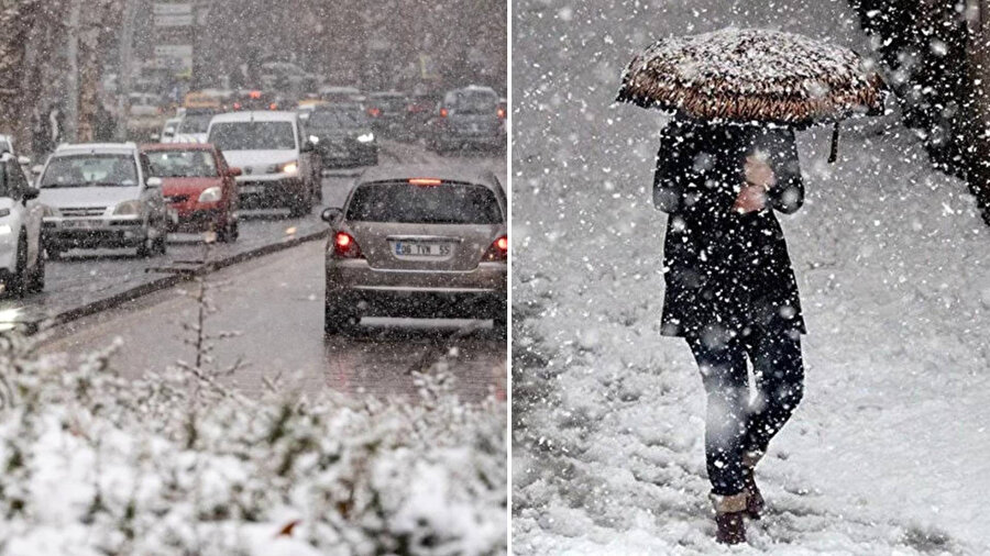 Kar yağışı geliyor.
