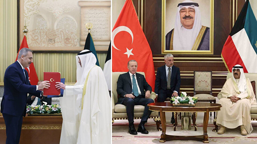 Türkiye ile Kuveyt arasında 4 anlaşma imzalandı