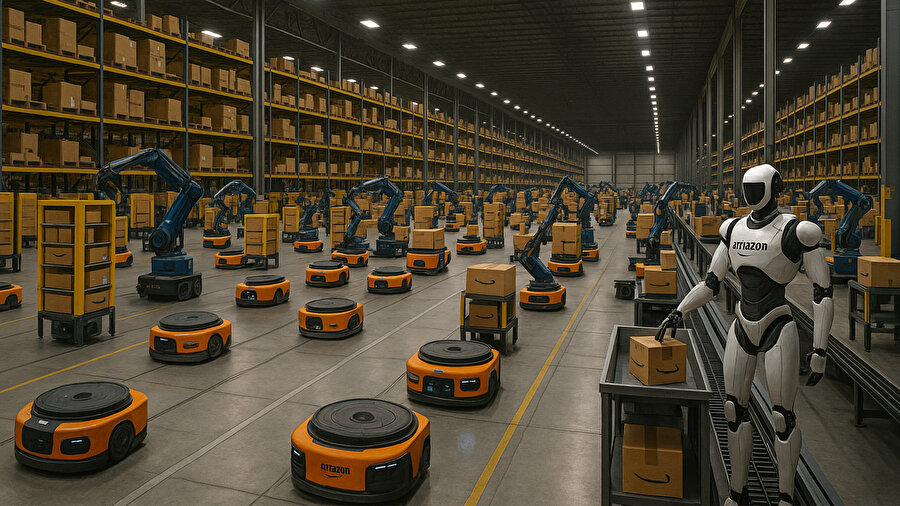 Amazon robot teknolojisi