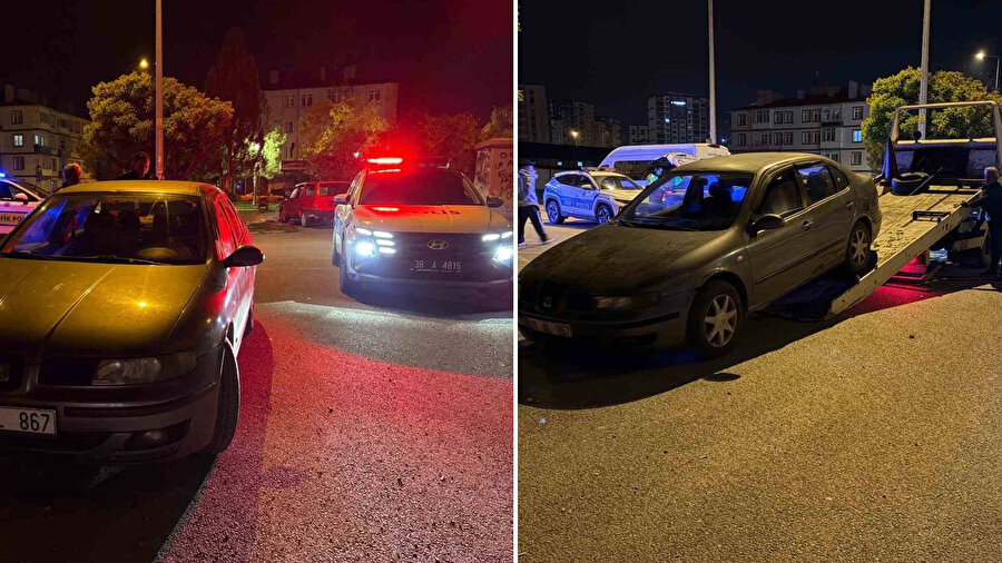 Kayseri'de ehliyetsiz sürücü kural tanımadı.