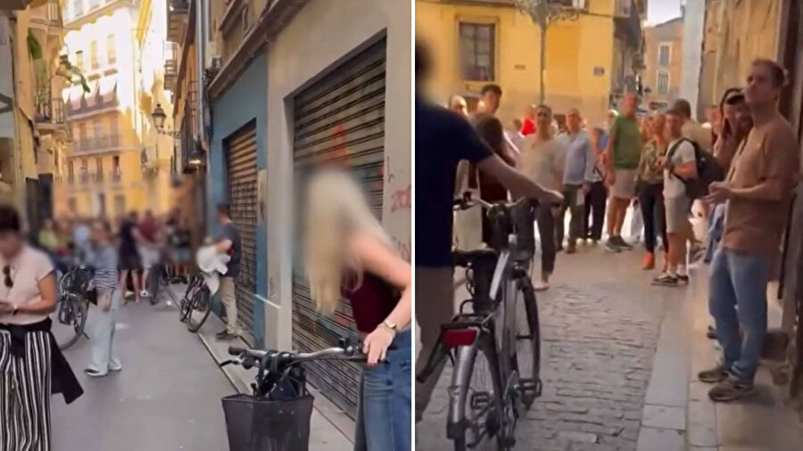 Yerel halkın sert tepkisiyle karşılaştılar.