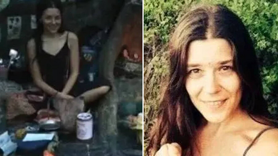 Rus anne iki çocuğuyla Hindistan'da bir mağarada yaşadı