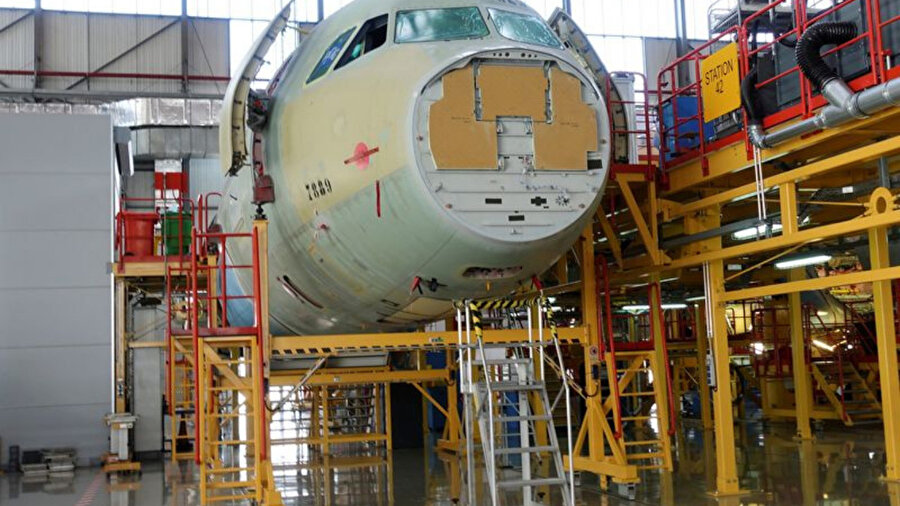 Airbus'tan kapasite hamlesi: Çin'deki tesisinde montaj hattı genişletildi