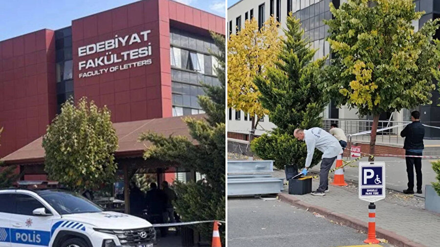 Kayseri'de fakülte önünde eski eşi tarafından vuruldu.