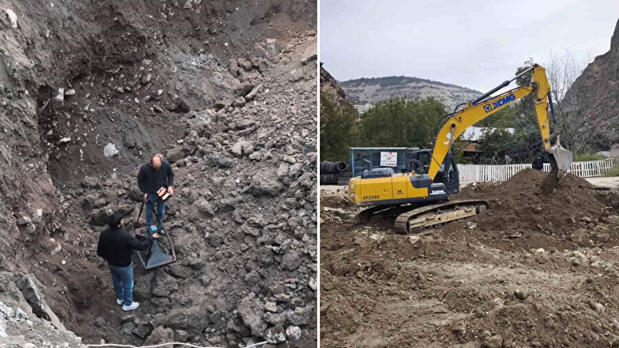 Yerin 25 metre derinine indiler: Artvin'de 3 ton altın için günlerdir kazı yapılıyor