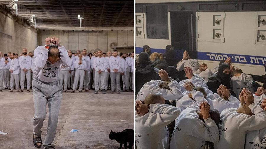 İşgalci İsrail'in en büyük hapishanesinden yeni görüntüler ortaya çıktı