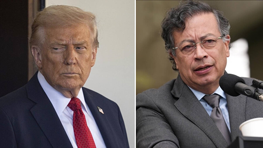 Donald Trump ve Gustavo Petro