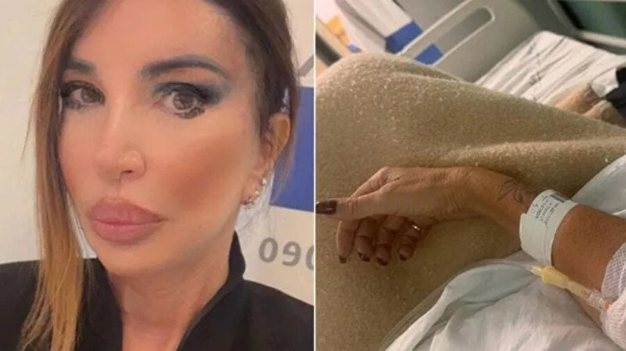 Talihsiz kadın, iç kanama riski nedeniyle hastanede gözetim altında tutuluyor.  ​