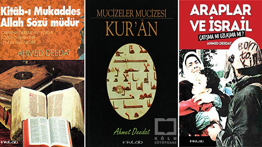 Ahmed Deedat’ın bazı eserleri Türkçeye de çevrilmiştir.