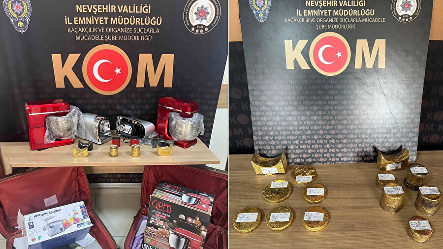 Kıyma yerine altın çıktı