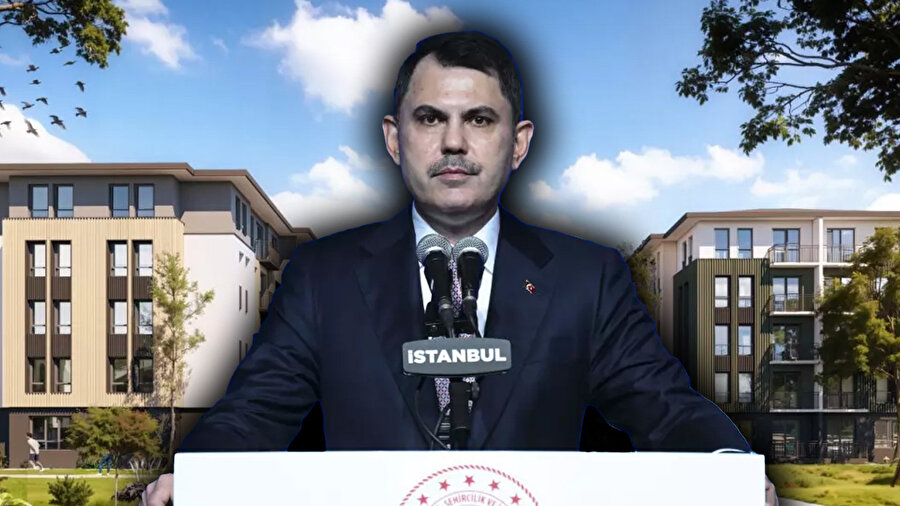​Bakan Kurum &quot;Yüzyılın Konut Projesi&quot;nin detaylarını paylaştı: Tarihi konut projesinin görüntüler