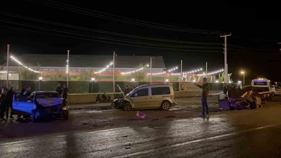 Çankırı’da zincirleme trafik kazası: 9 yaralı