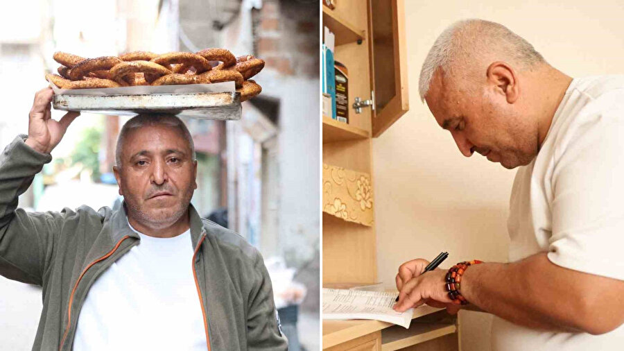 Abdulvahap Demircan, yıllarca ders çalışıp KPSS’ye hazırlandı. 